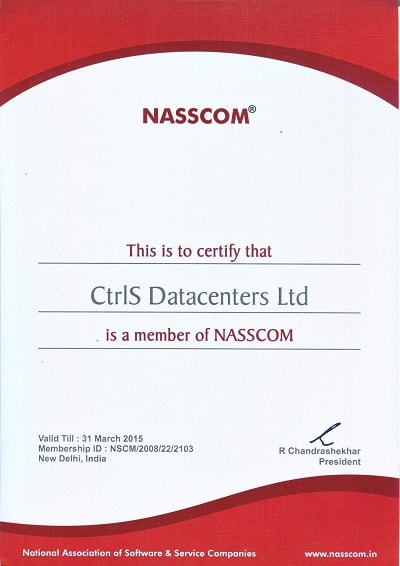 CtrlS is now a NASSCOM member