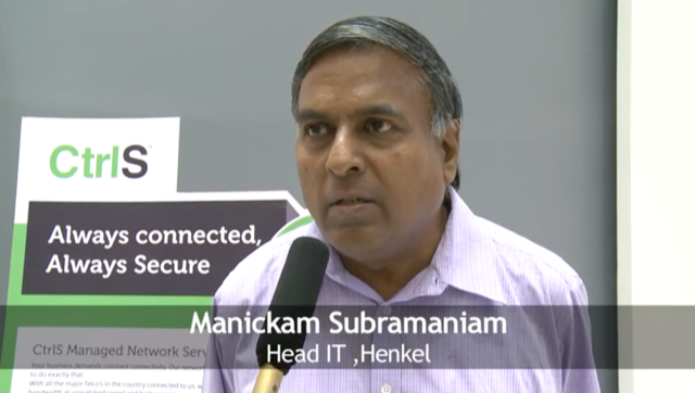 manickam_subramaniam - Head IT - Henkel - CtrlS